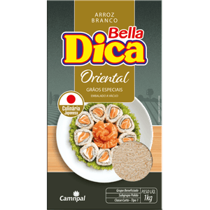 ARROZ BELLA DICA TP-1 1KG ORIENTAL